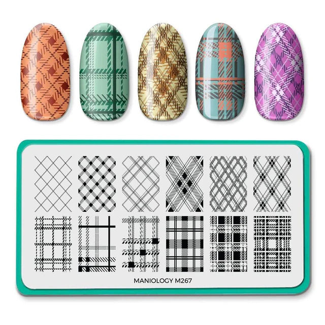 Maniology Lacey Details - Placa para estampar uñas