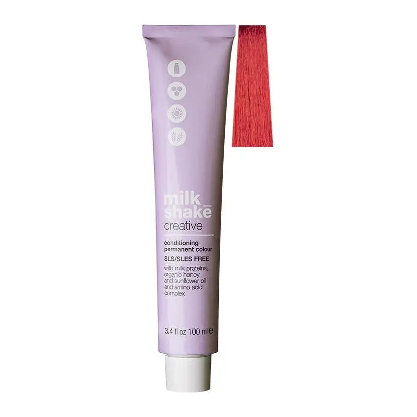 milk_shake Creative Permanent Color 7.666/7RRR Fire Red Medium Blond Milk_Shake