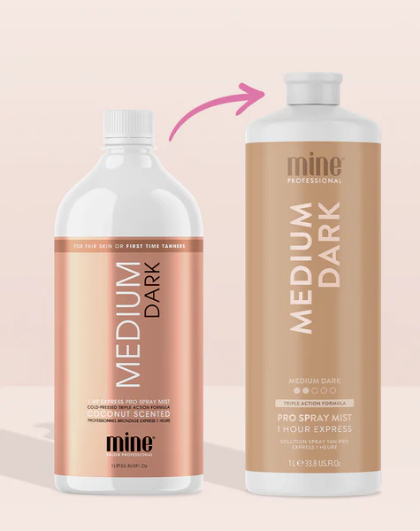 MineTan Medium Dark Pro Spray Mist - 33.8 oz.