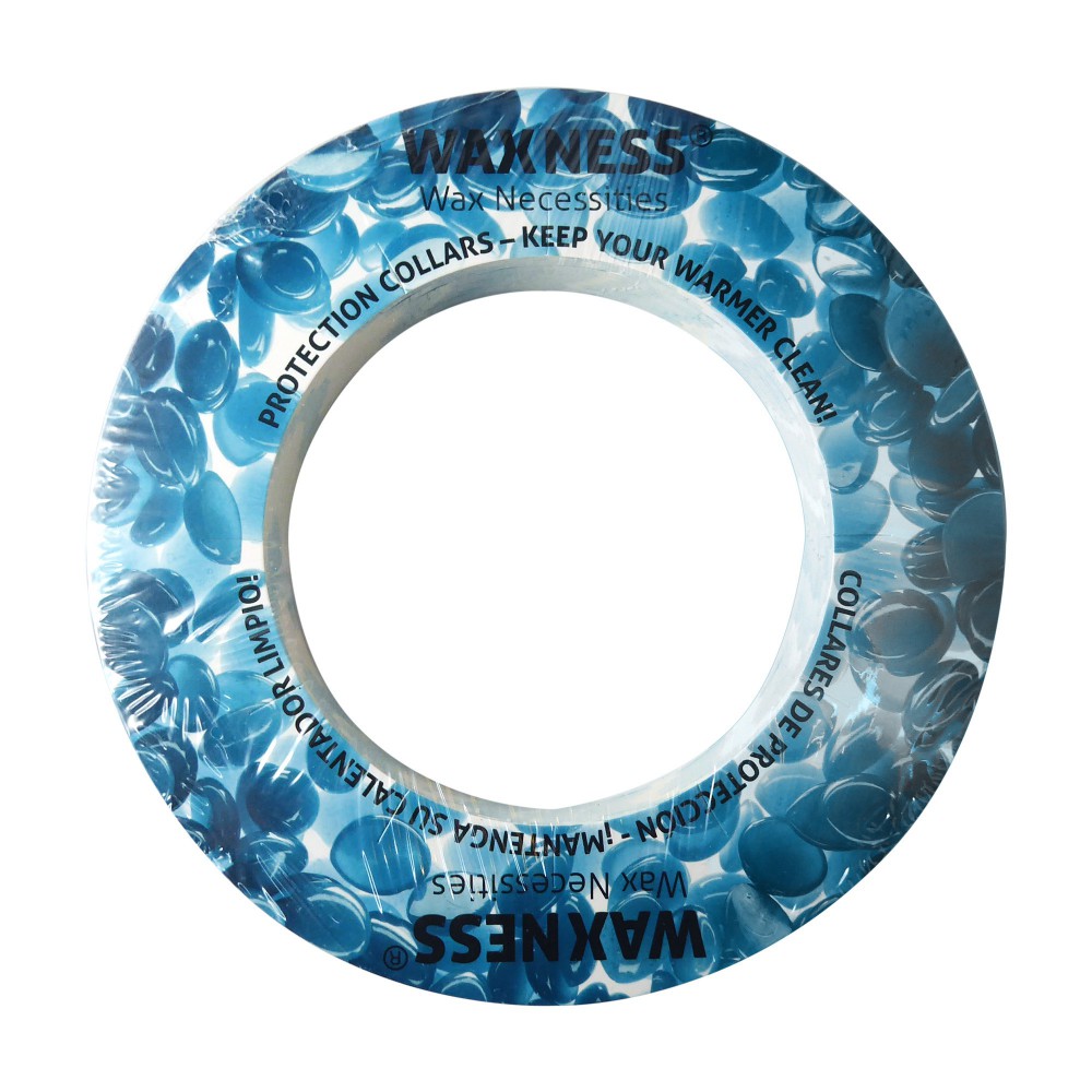 Waxness Multi-fit Protection Collars for 14-16 Oz Tins and Pots 50 pcs Teal