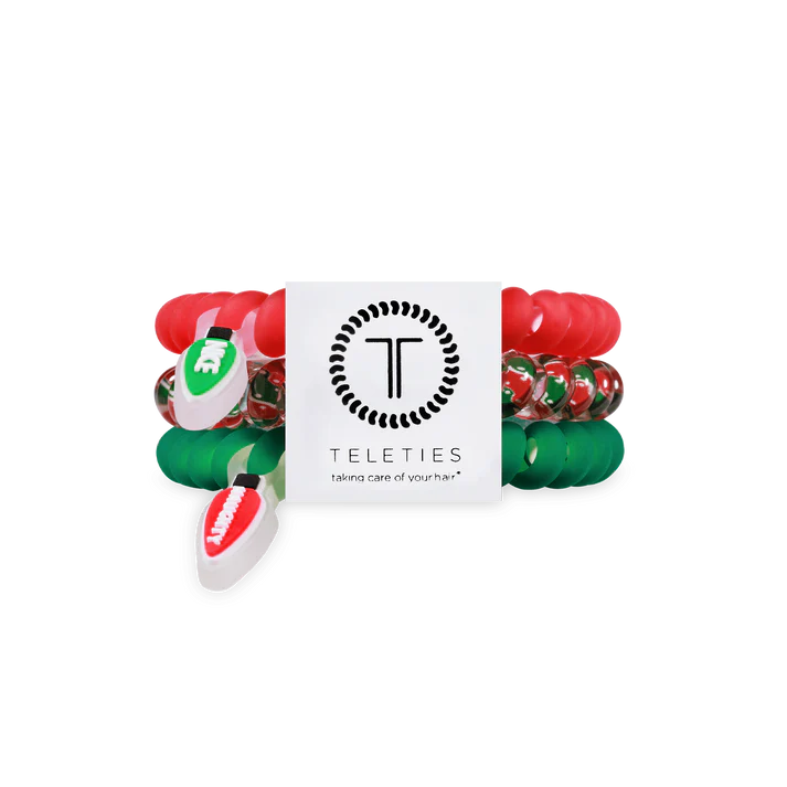 Teleties Small 3 Pack - Naughty or Nice Hair Ties