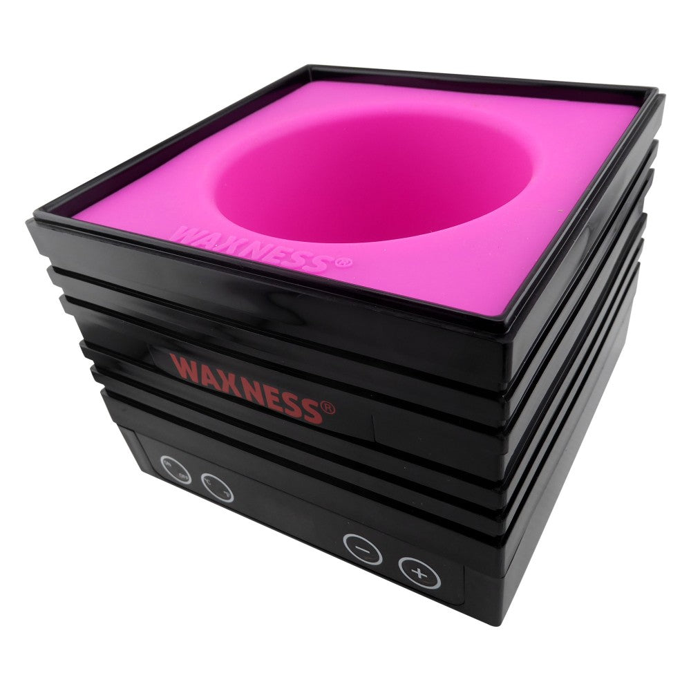 Waxness Non-Stick Easy Clean Silicone Bowl for Waxness W-CUBE Warmers 1lb - Pink