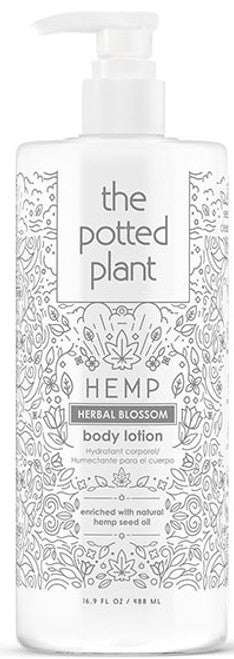 THE POTTED PLANT HERBAL BLOSSOM BODY LOTION 16.9 oz.