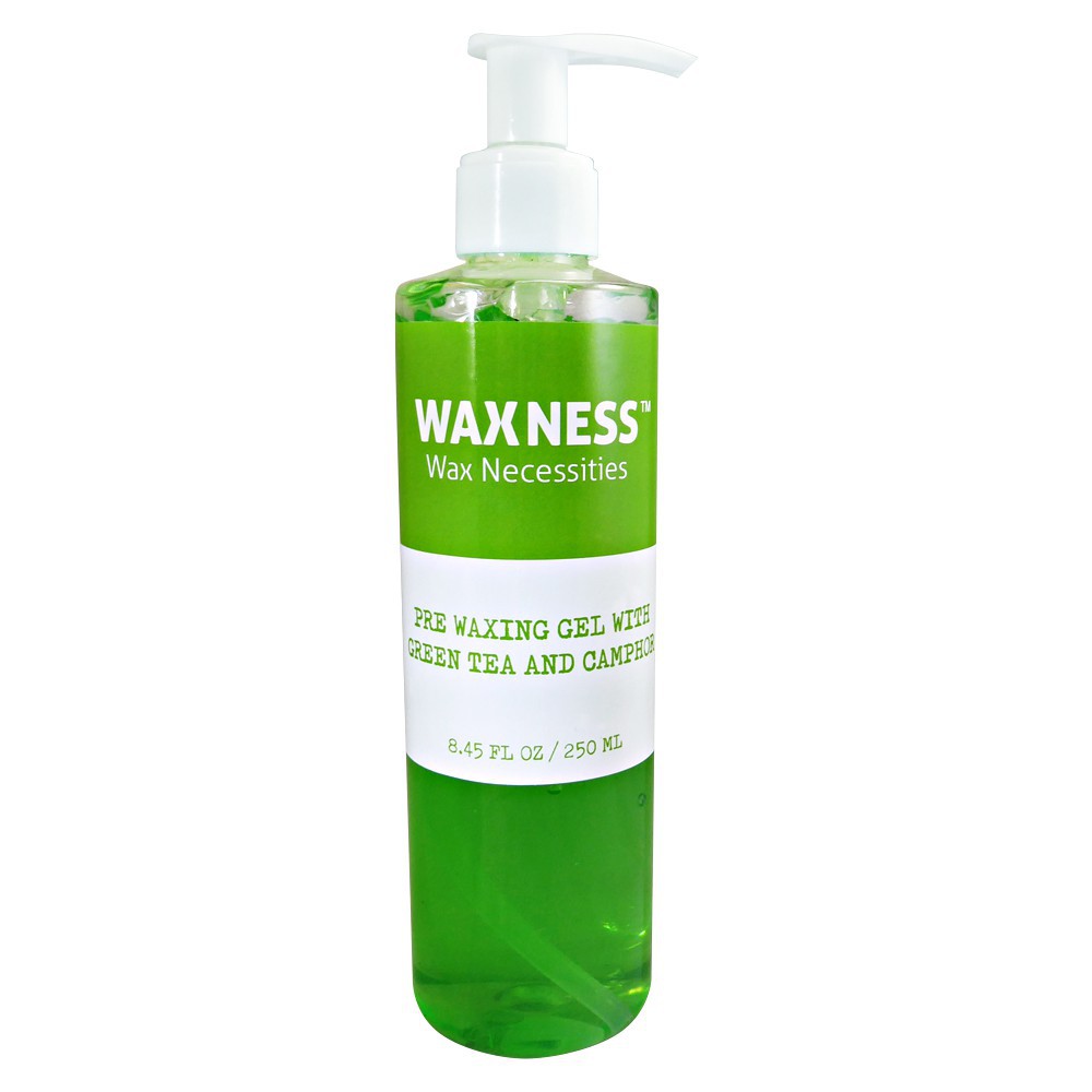 Waxness Pre Waxing Gel with Green Tea and Camphor 8.45 fl oz