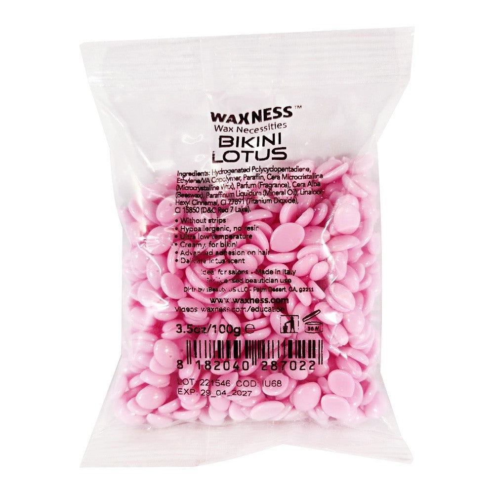 Waxness Bikini Lotus Hard Wax Beads 3.5 oz.