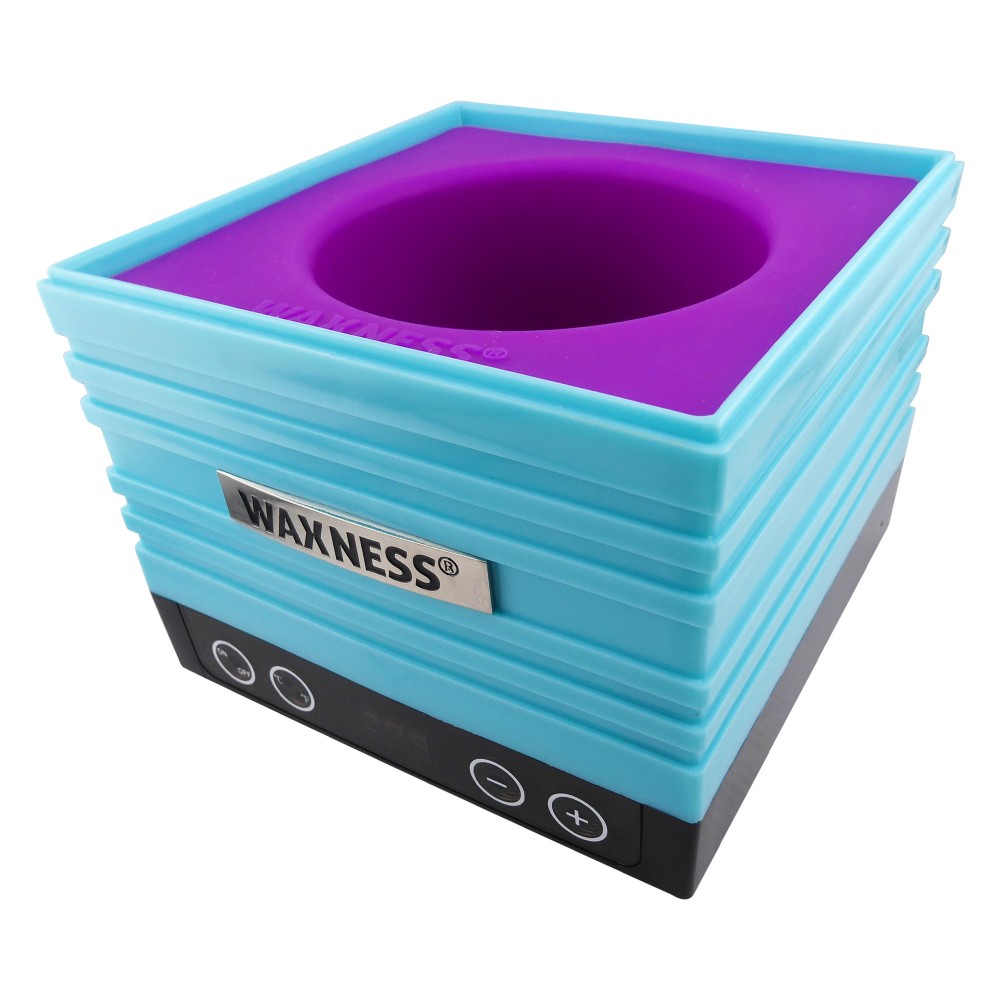 Waxness Non-Stick Easy Clean Silicone Bowl for Waxness W-CUBE Warmers 1lb -Purple