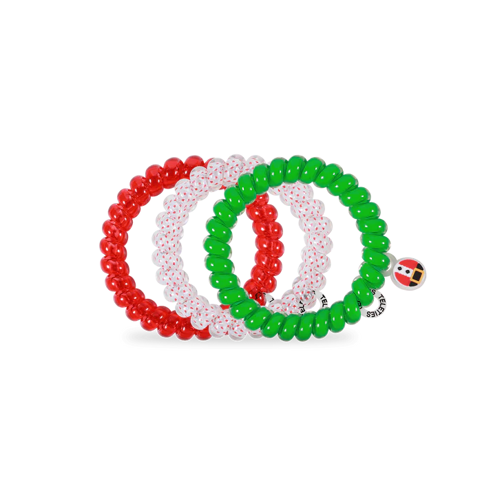 Teleties Large 3 Pack - Secret Santa Hair Ties