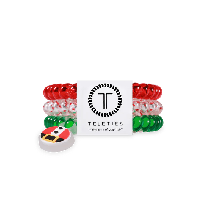 Teleties Small 3 Pack - Secret Santa Hair Ties