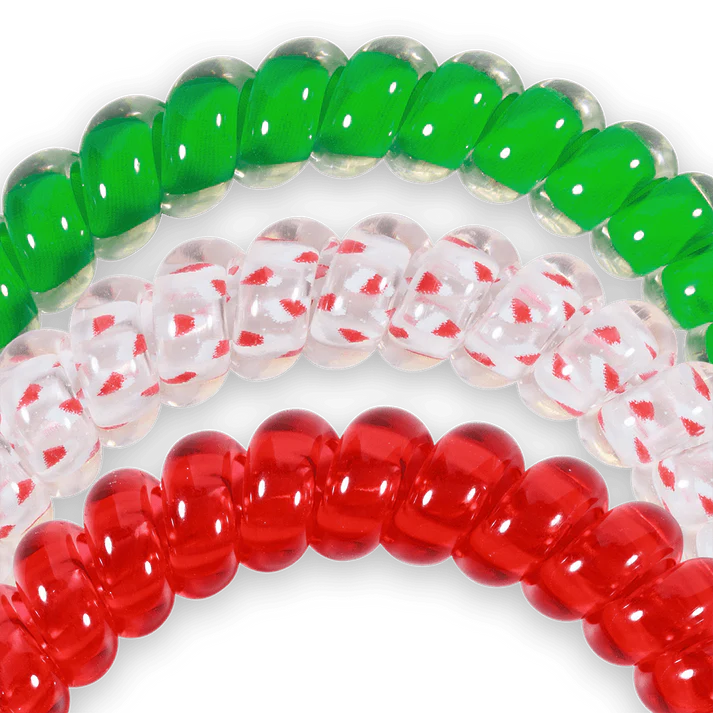 Teleties Small 3 Pack - Secret Santa Hair Ties