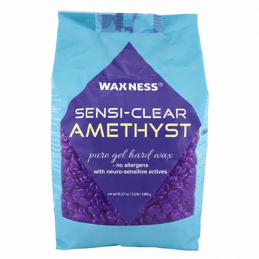 Waxness Hard Wax Sensi Clear - Amethyst 2.2 lb.
