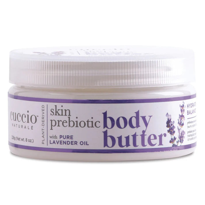 Cuccio Skin Prebiotic Body Butter - Lavender 8 oz.
