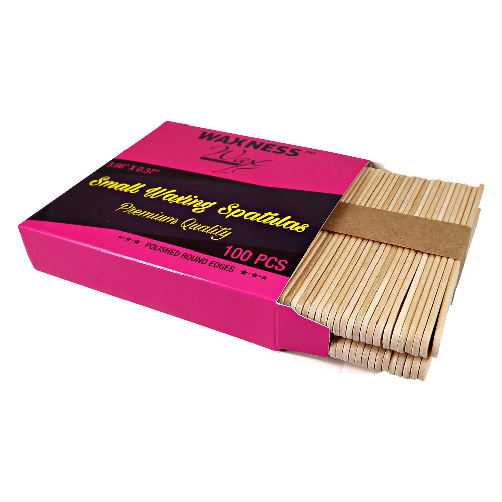 Waxness Small Wax Applicators - 500 Pack