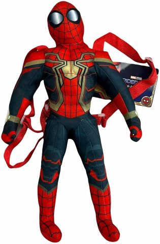 FastForward Spider-Man Backpack No Way Home Movie Plush Backpack 18 Inches
