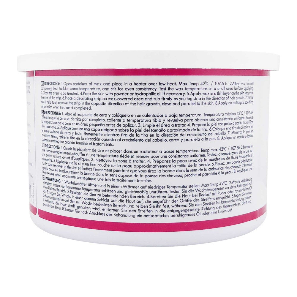 Waxness Spa Choice Sparkly Fuchsia Soft Wax Tin 14 oz / 397 ml Waxness