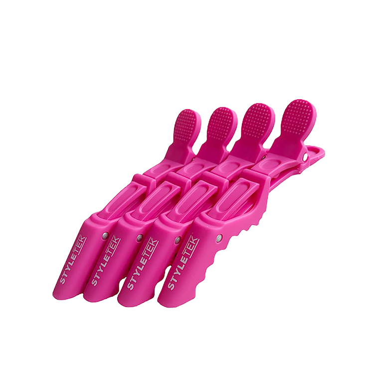 Styletek Alligator Clips - 4 Pack Pink