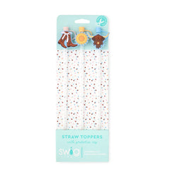 Swig Life Straw Topper Set - Cowgirl Coquette - PinkPro Beauty Supply