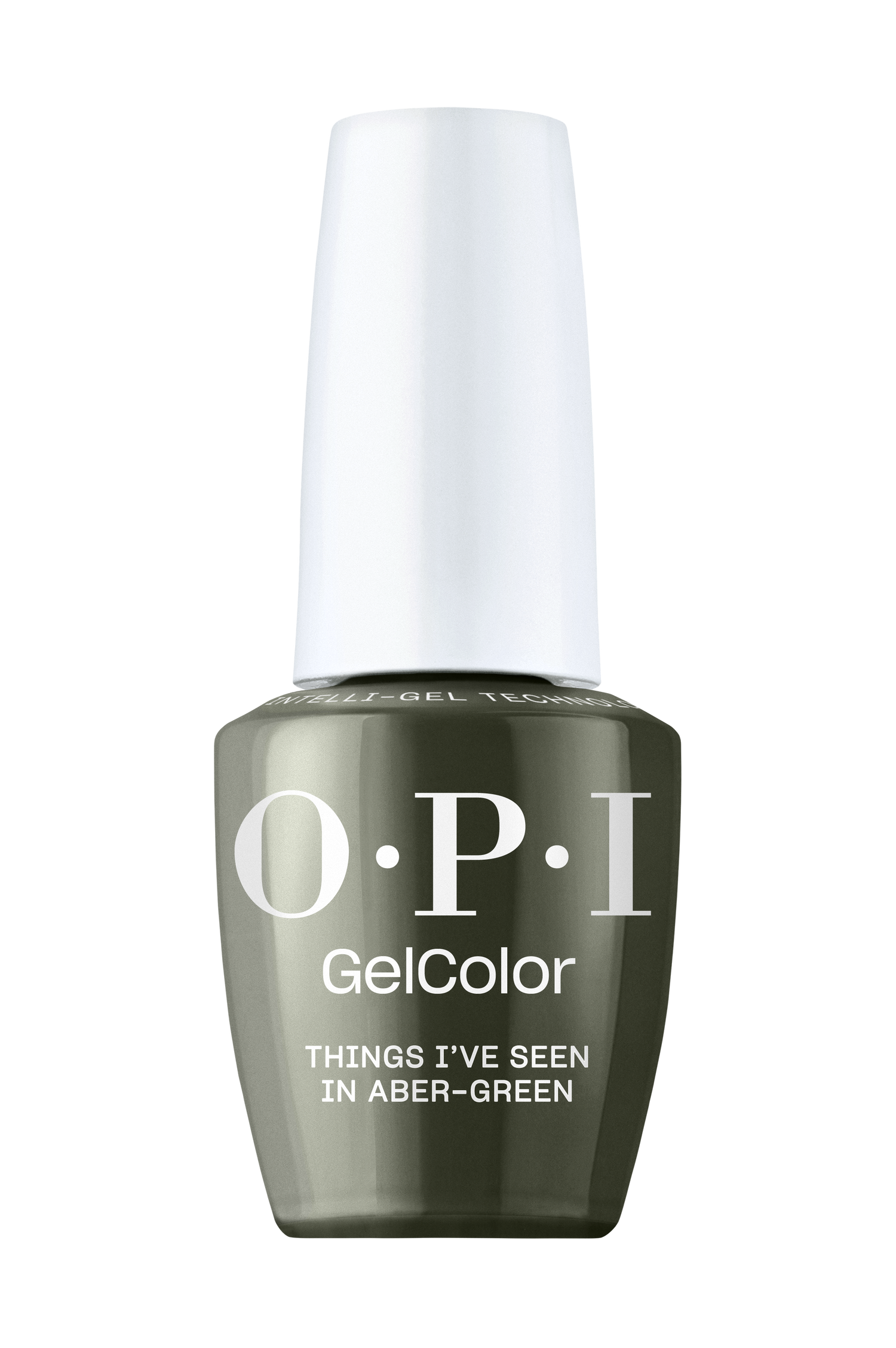 OPI GelColor Intelli-Gel- Things I've Seen In Aber-Green
