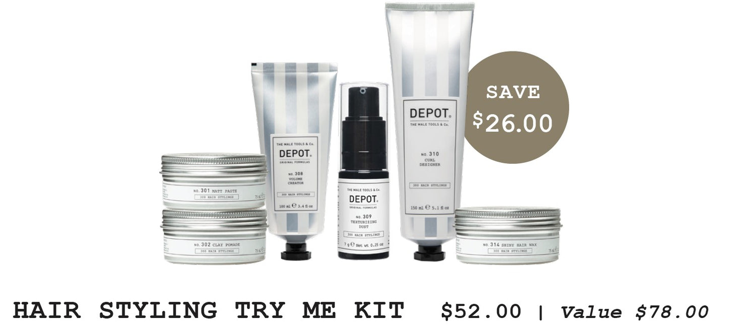 DEPOT Hair Styling Try Me Kit