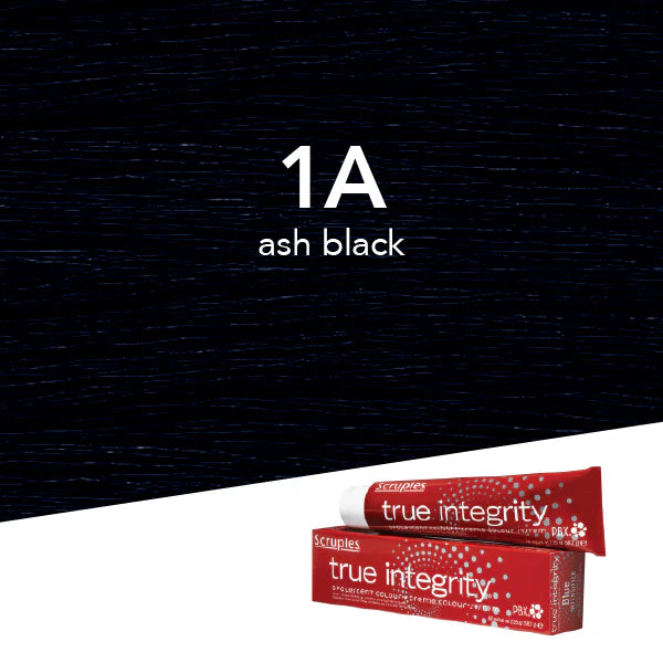 Scruples True Integrity Opalescent Creme Colour -1A Ash Black