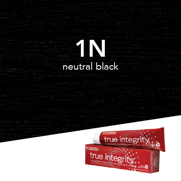 Scruples True Integrity Opalescent Creme Colour - 1N/Neutral Black 2.05 oz. - PinkPro Beauty Supply