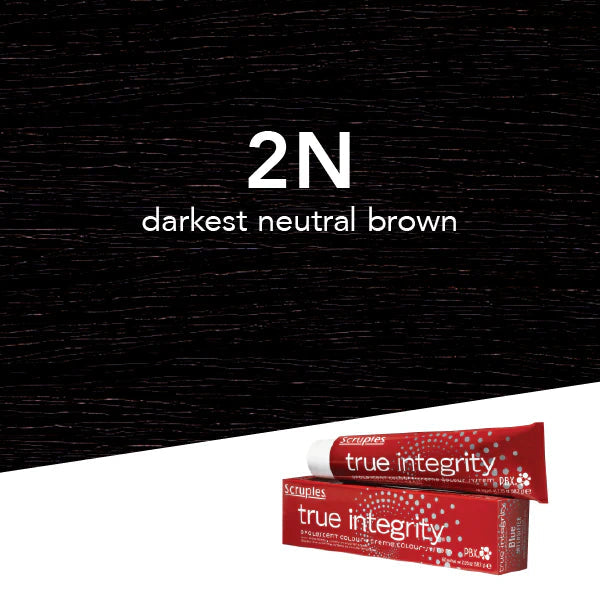 Scruples True Integrity Opalescent Creme Colour - 2N/Darkest Neutral Brown 2.05 oz. Scruples