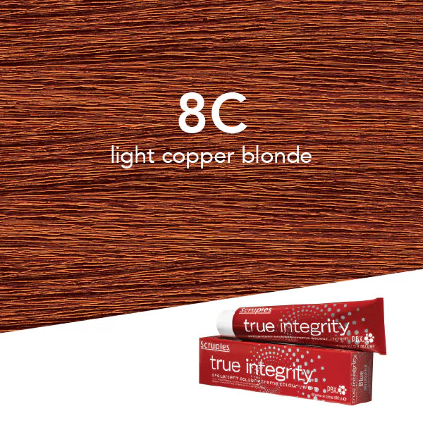 Scruples True Integrity Opalescent Creme Colour - 8C Light Copper Blonde