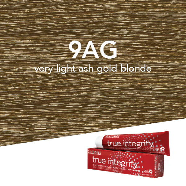 Scruples True Integrity 9AG Very Light Ash Gold Blonde 2.05 oz. - PinkPro Beauty Supply