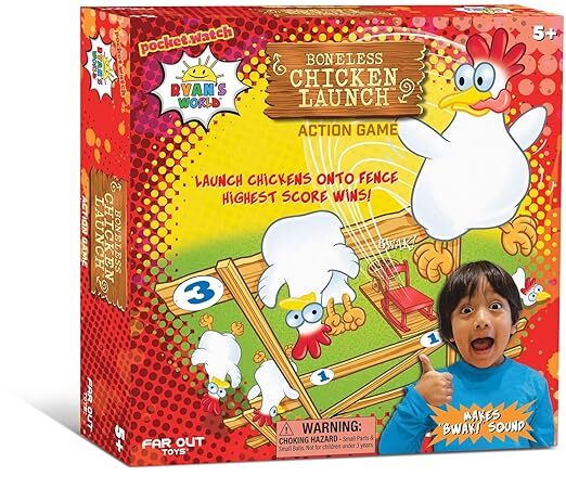 Far Out Toys Ryan’s World Boneless Chicken Launch Game