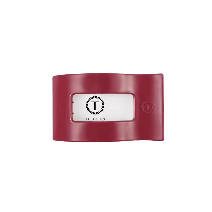 Teleties Flat Rectangle Clip Small - Wild Side